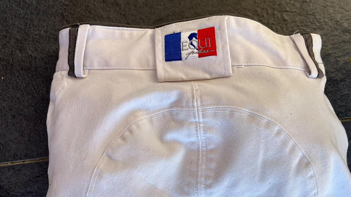Pantalon d'équitation Equiplus blanc