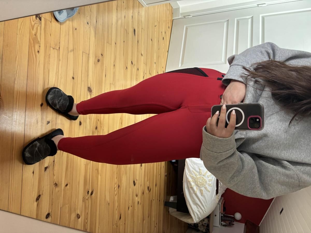 pantalon d’équitation horse pilot rouge