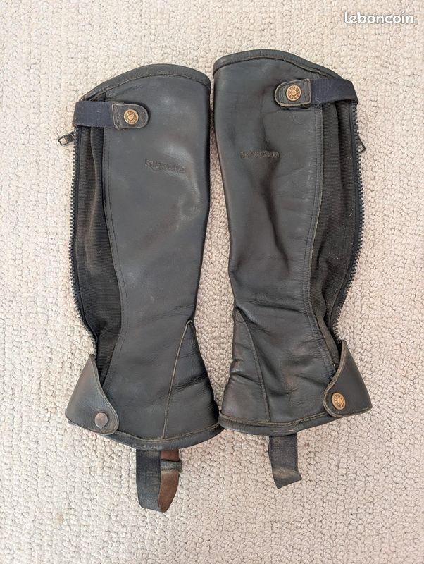 Mini-chaps cuir Eric Thomas XS