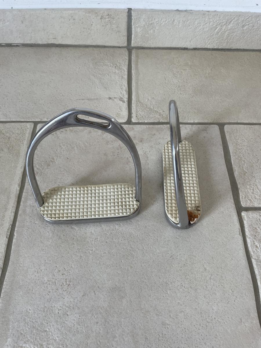 Etriers double compensation inox