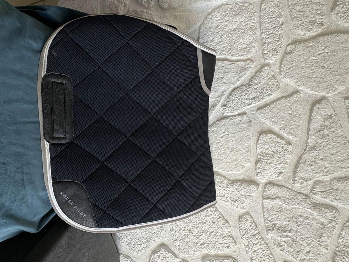 tapis horse pilot 3D Mesh bleu marine