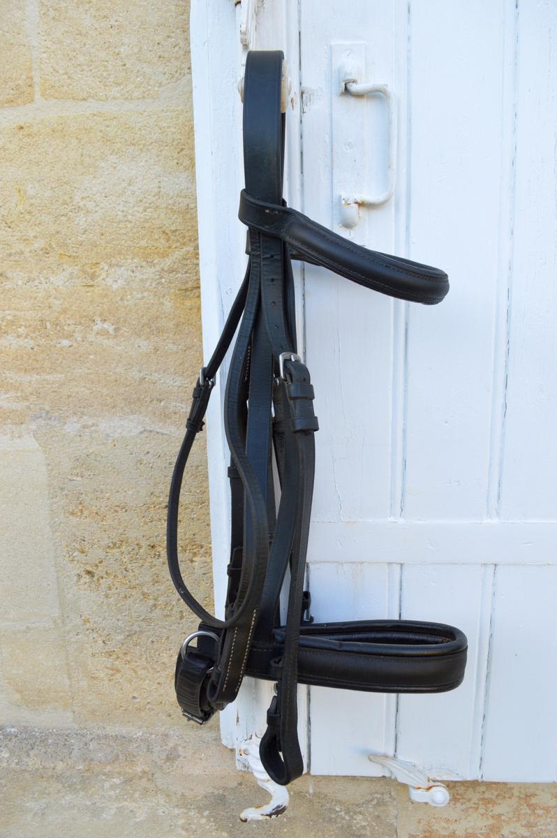 Bride en cuir doublé Pagony