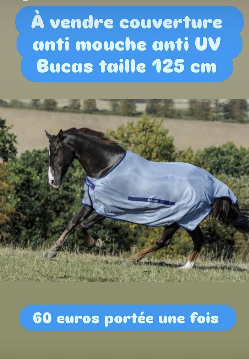 Couverture anti mouche neuve Bucas 125cm