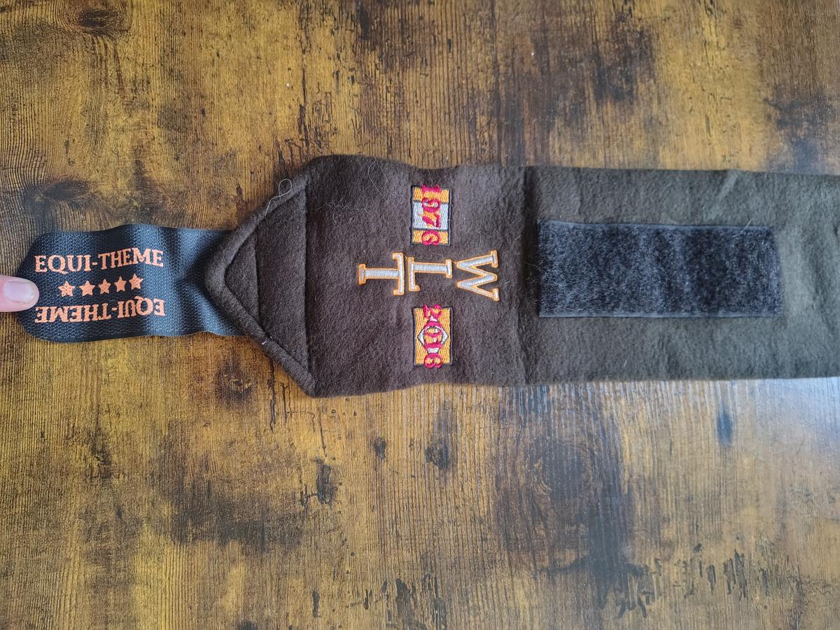 Bandes de travail Equithème marron