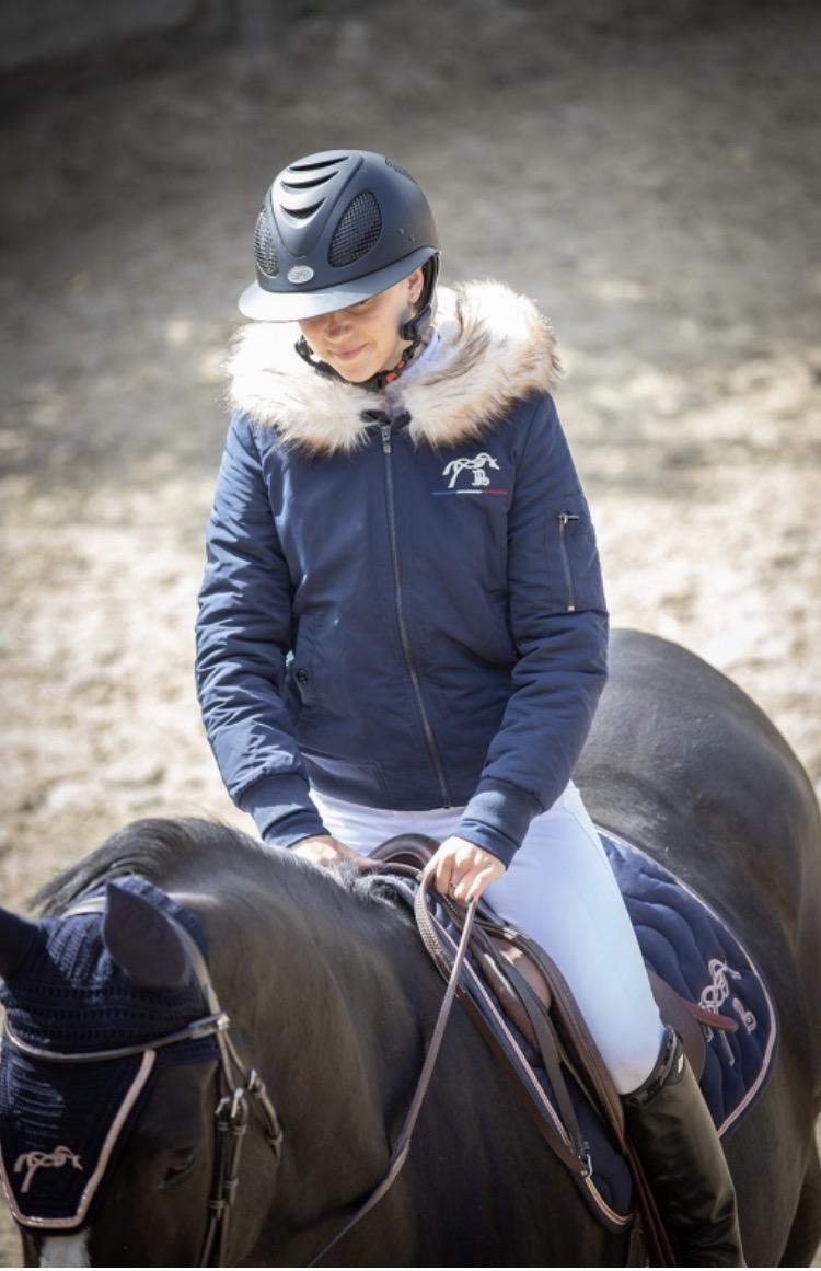 Bombers bleu marine Pénélope