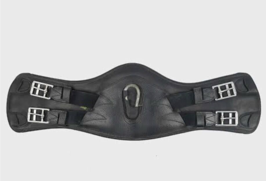 Sangle Devoucoux 70cm cuir noir