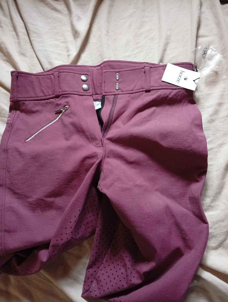 pantalon Horze taille haute avec cristaux