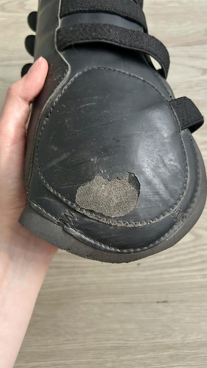Guêtres taille M gris foncé