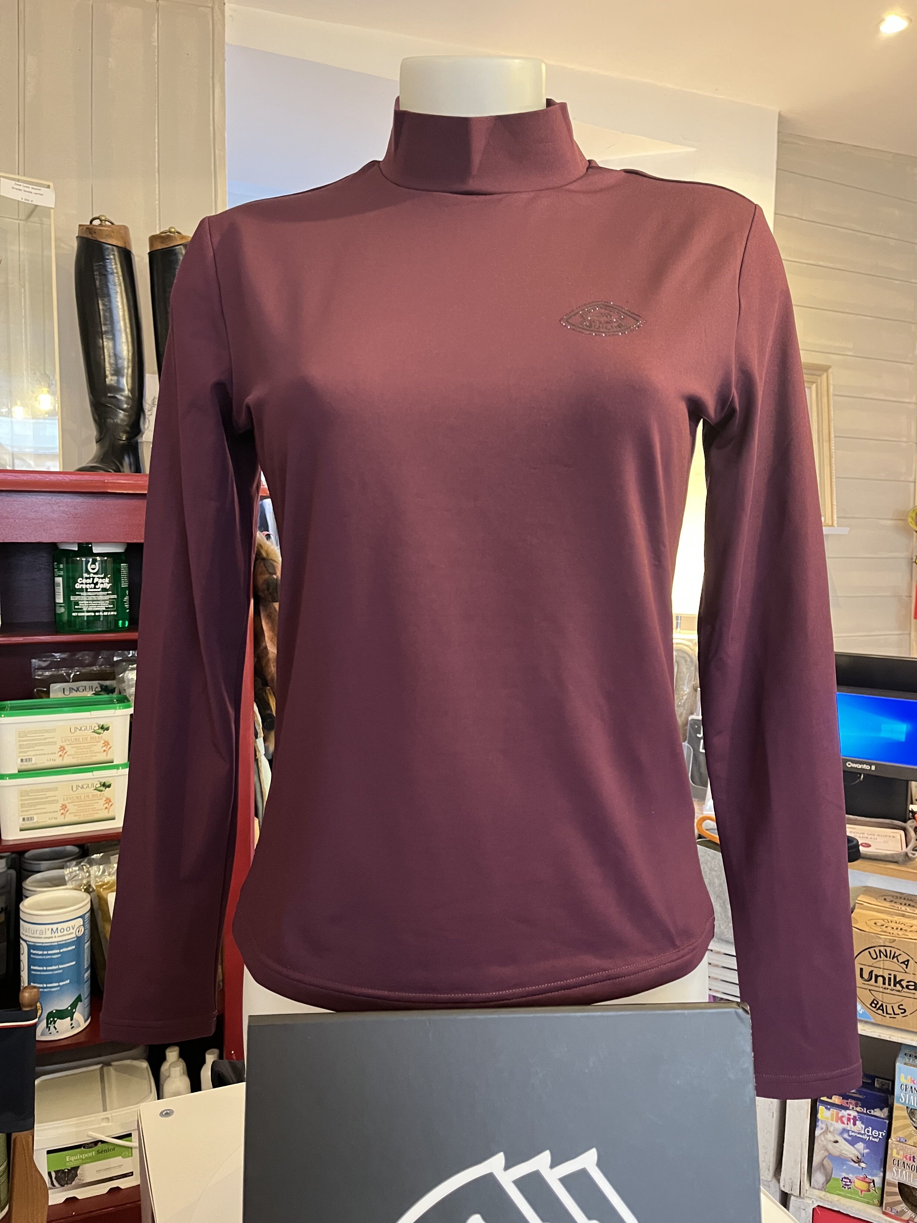 Polo seconde peau dame