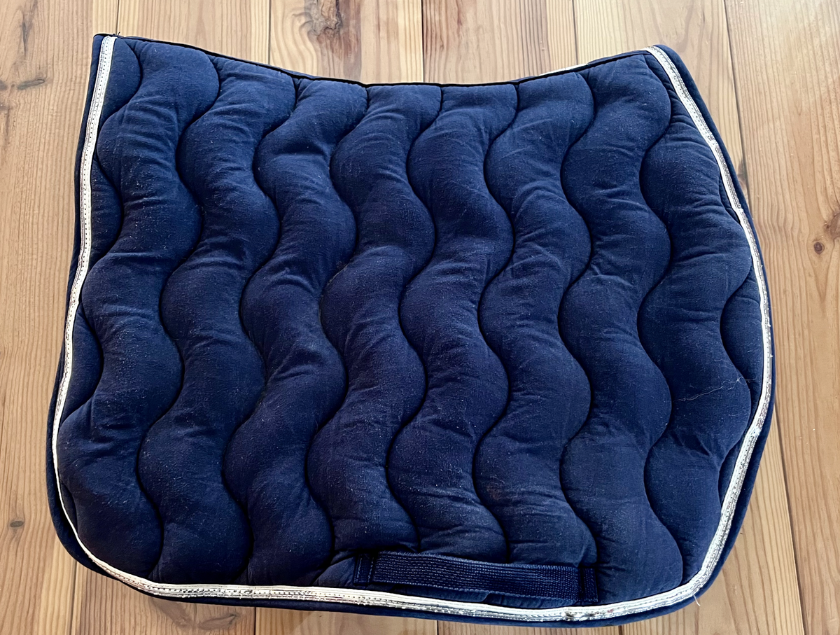 Tapis de selle Équi-Thème – Bleu
