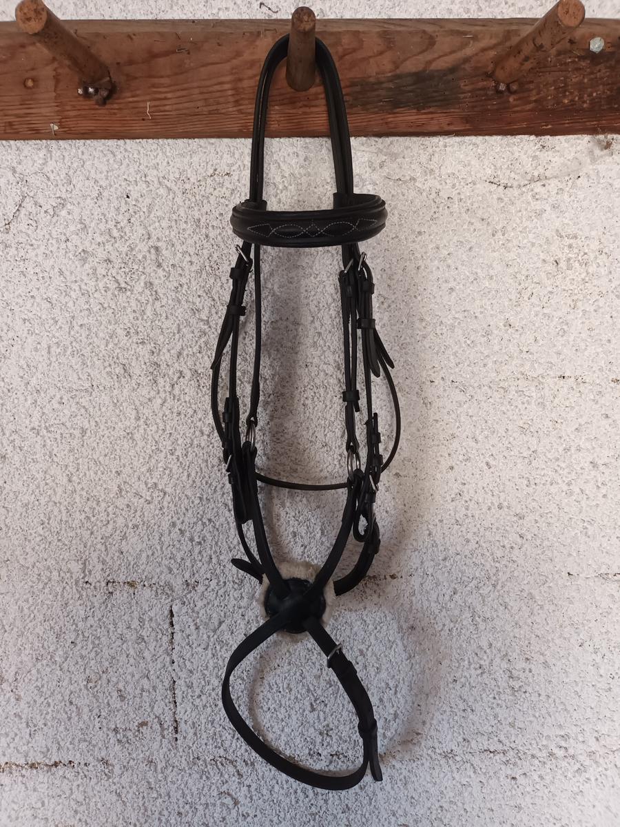Bridon muserolle croisée