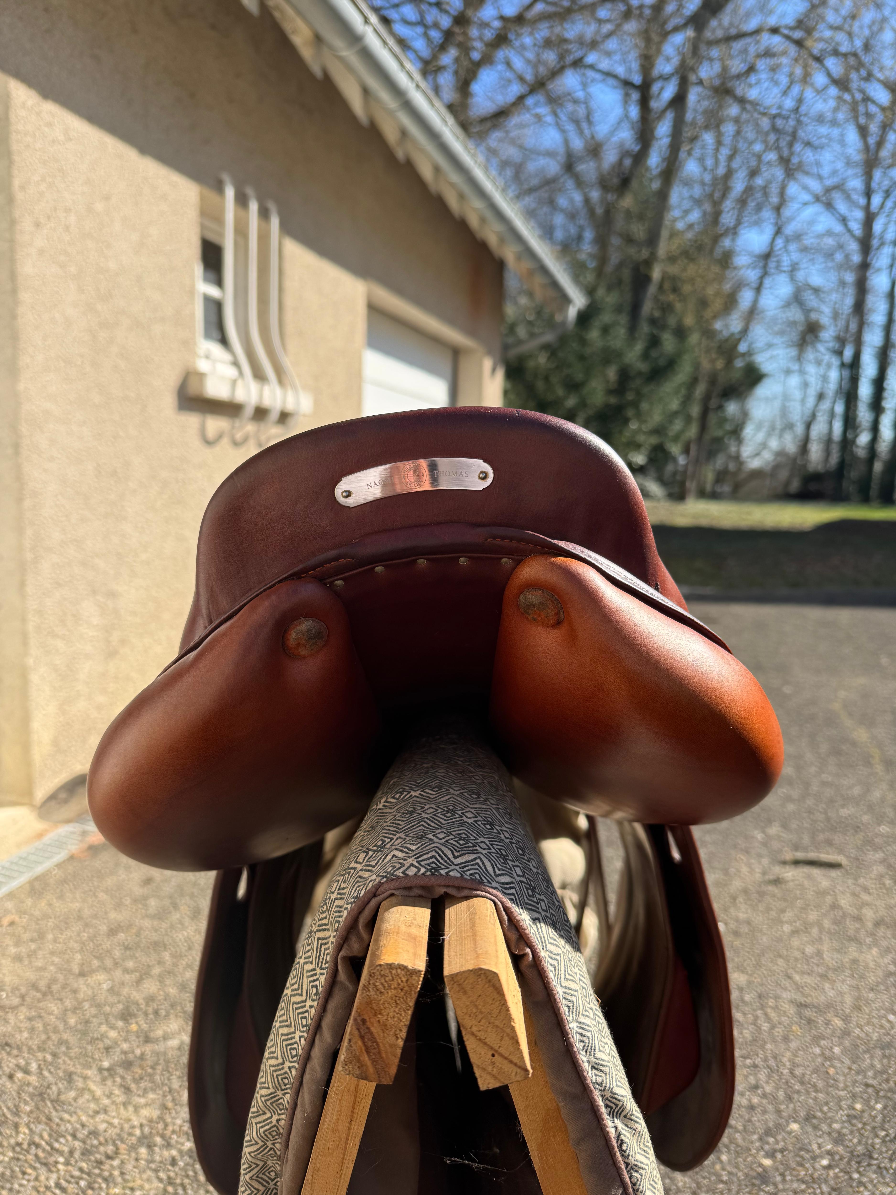 Selle de saut d'obstacle Hermès Cavale