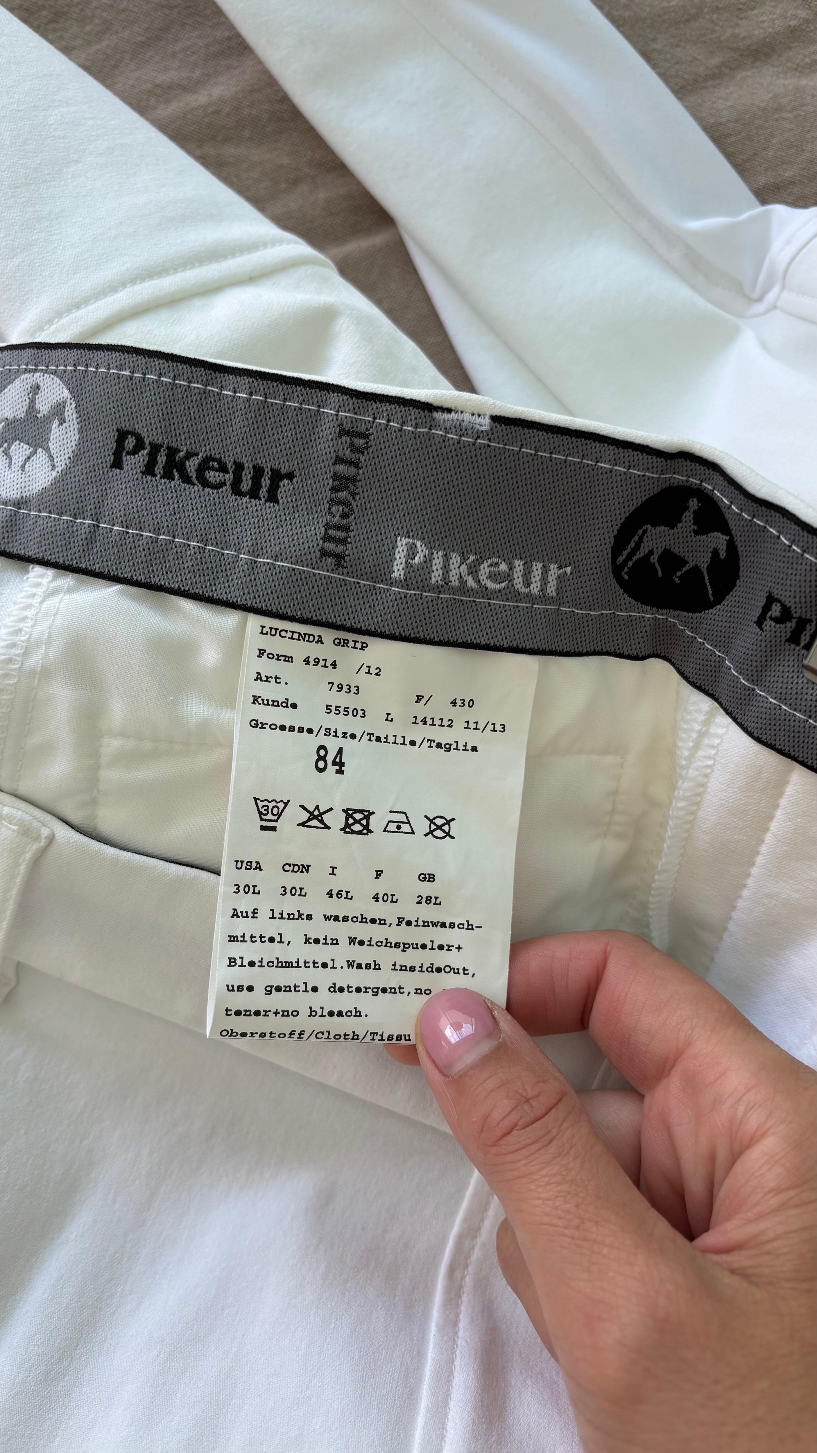 Pantalon blanc pikeur lucinda grip