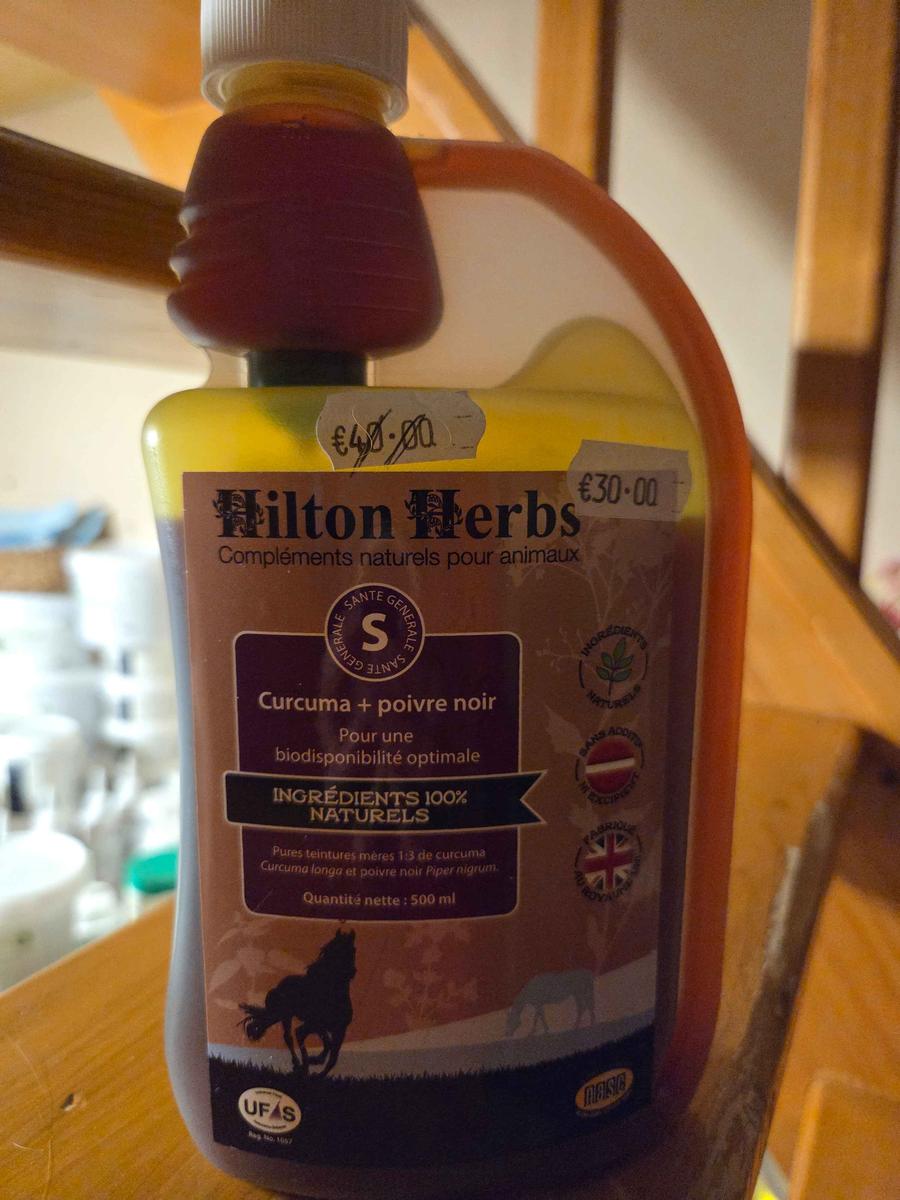 Curcuma + poivre noir