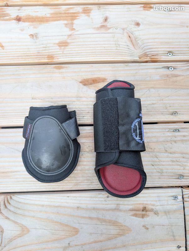 Guêtres et protège boulet cheval