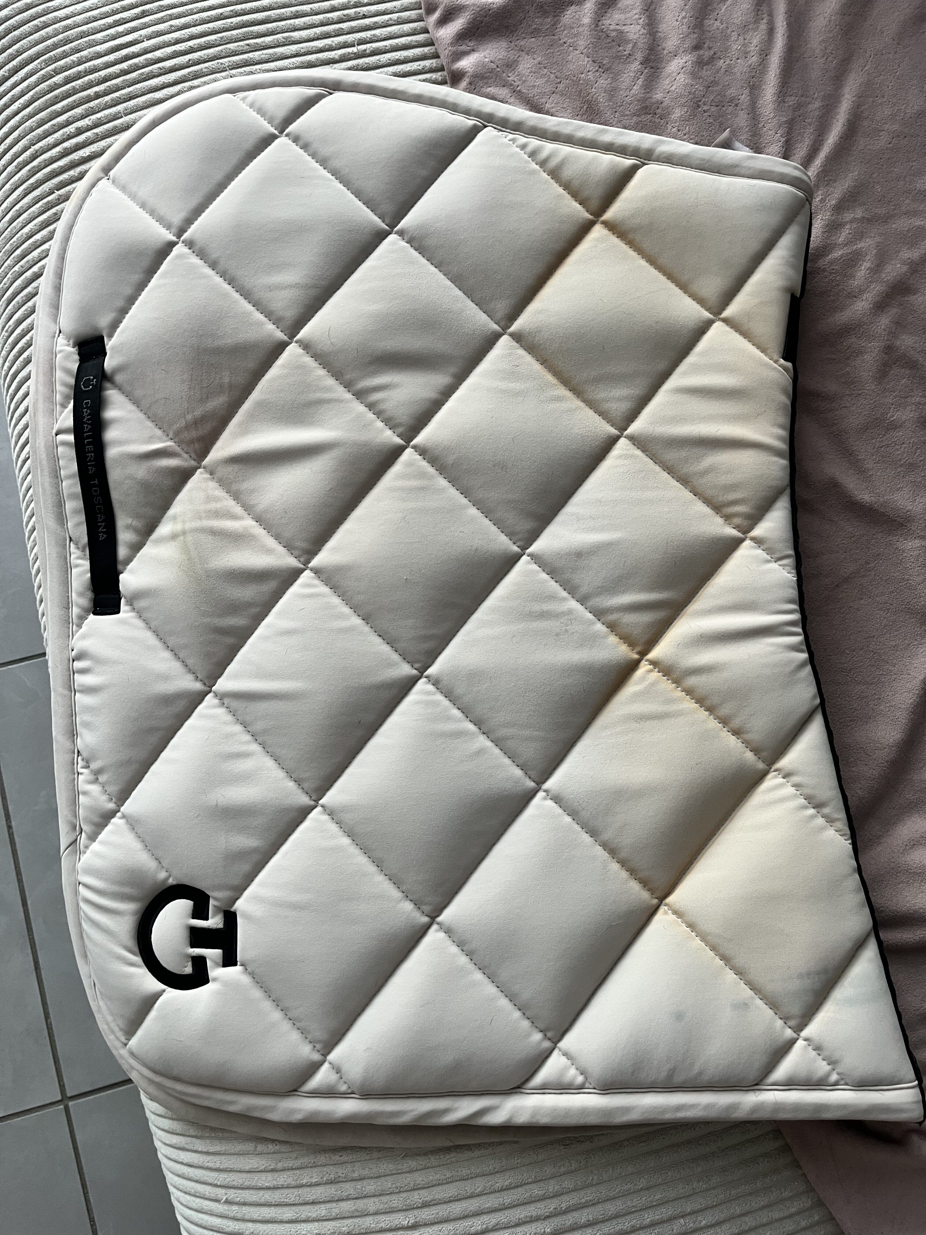 Tapis CSO cavalleria toscana blanc cheval