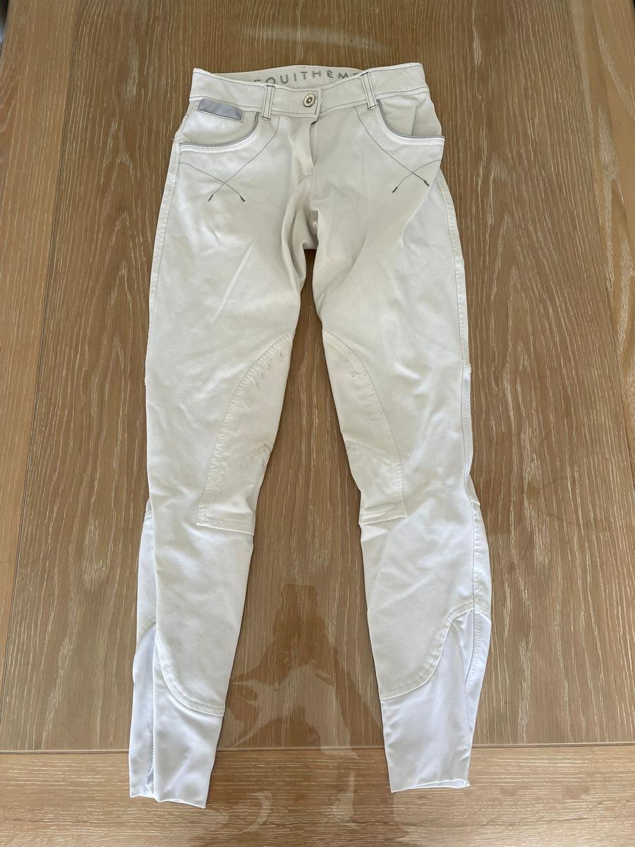 pantalon de concours blanc