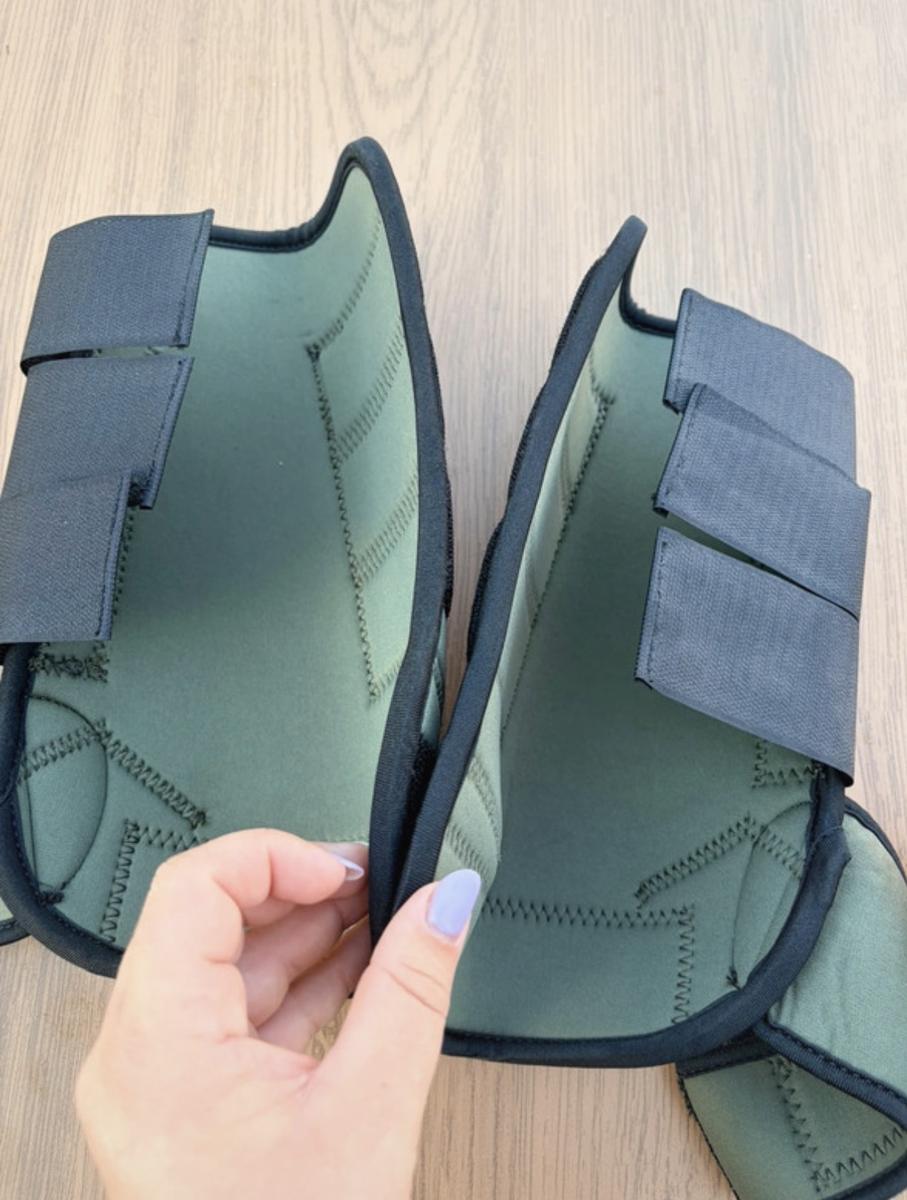 Guêtres fermés vert HKM taille  S