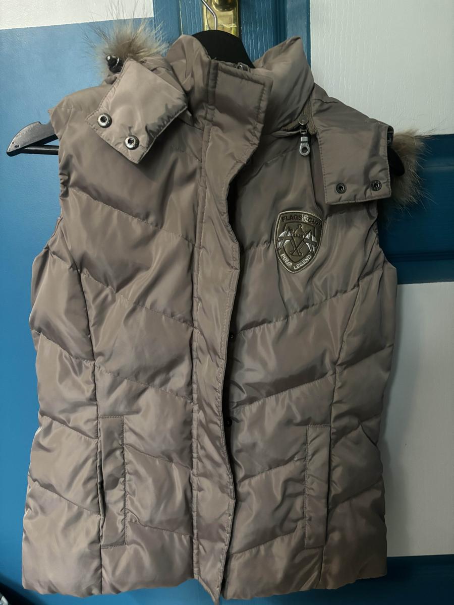 doudoune sans manches flags and cup