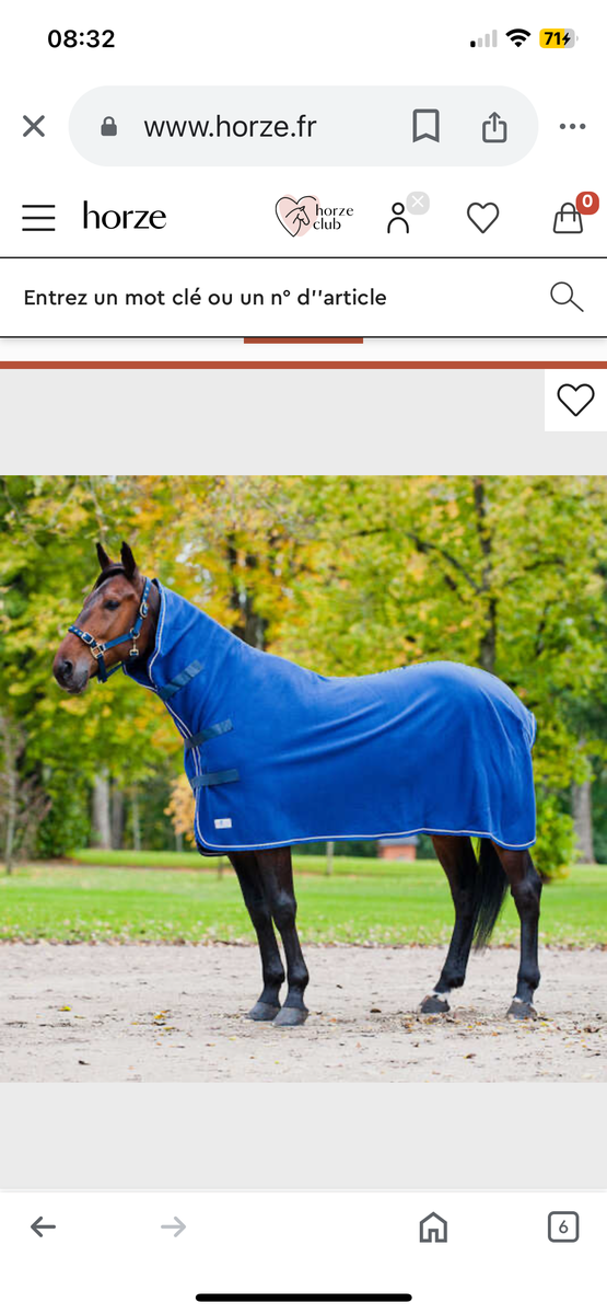 chemise polaire avec encolure