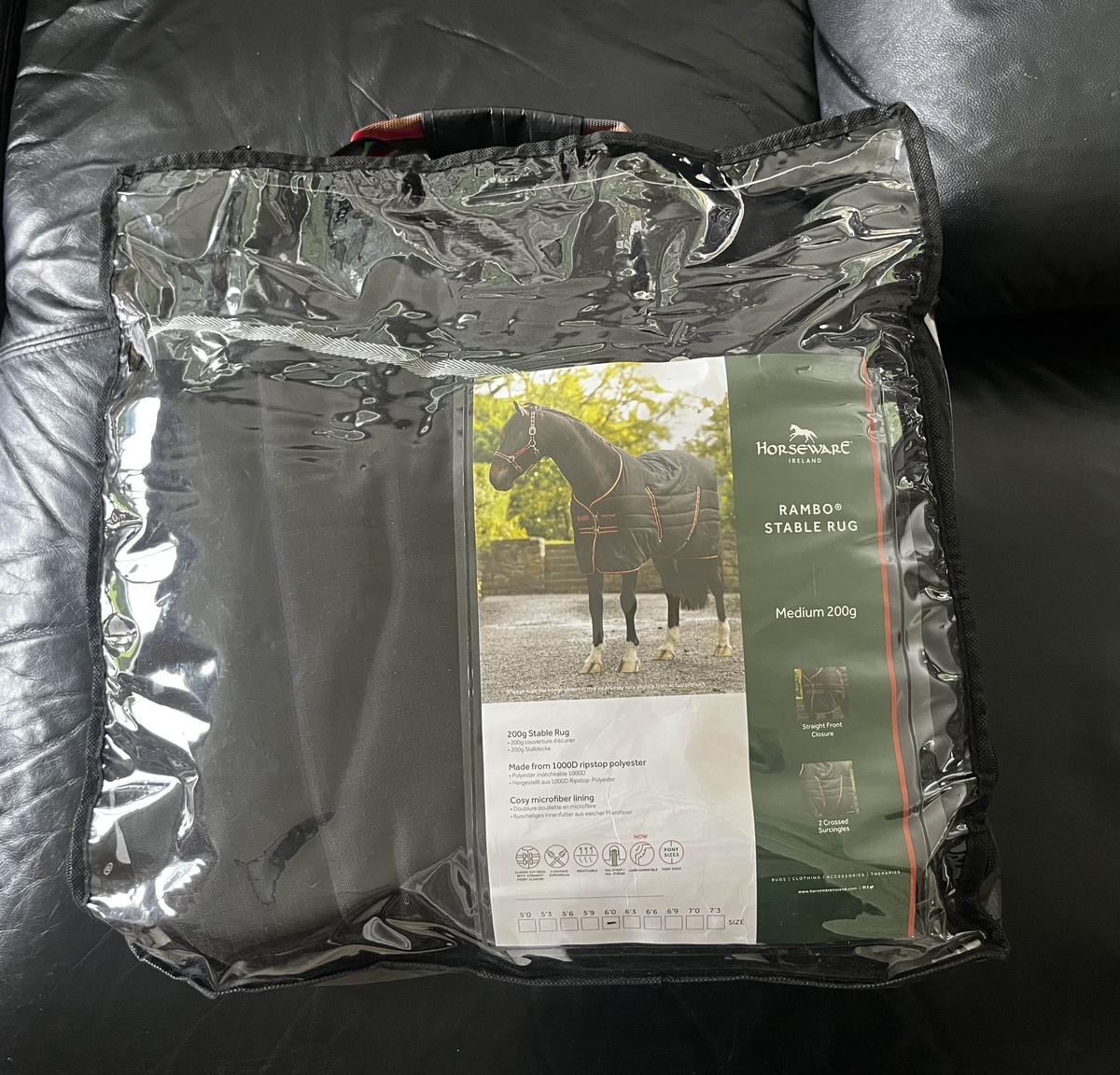 Couverture Horseware Rambo