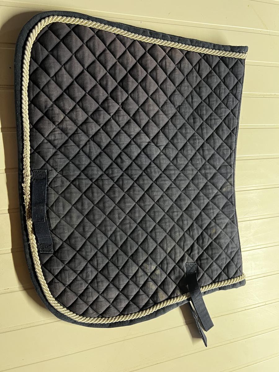 Tapis de selle bleu marine