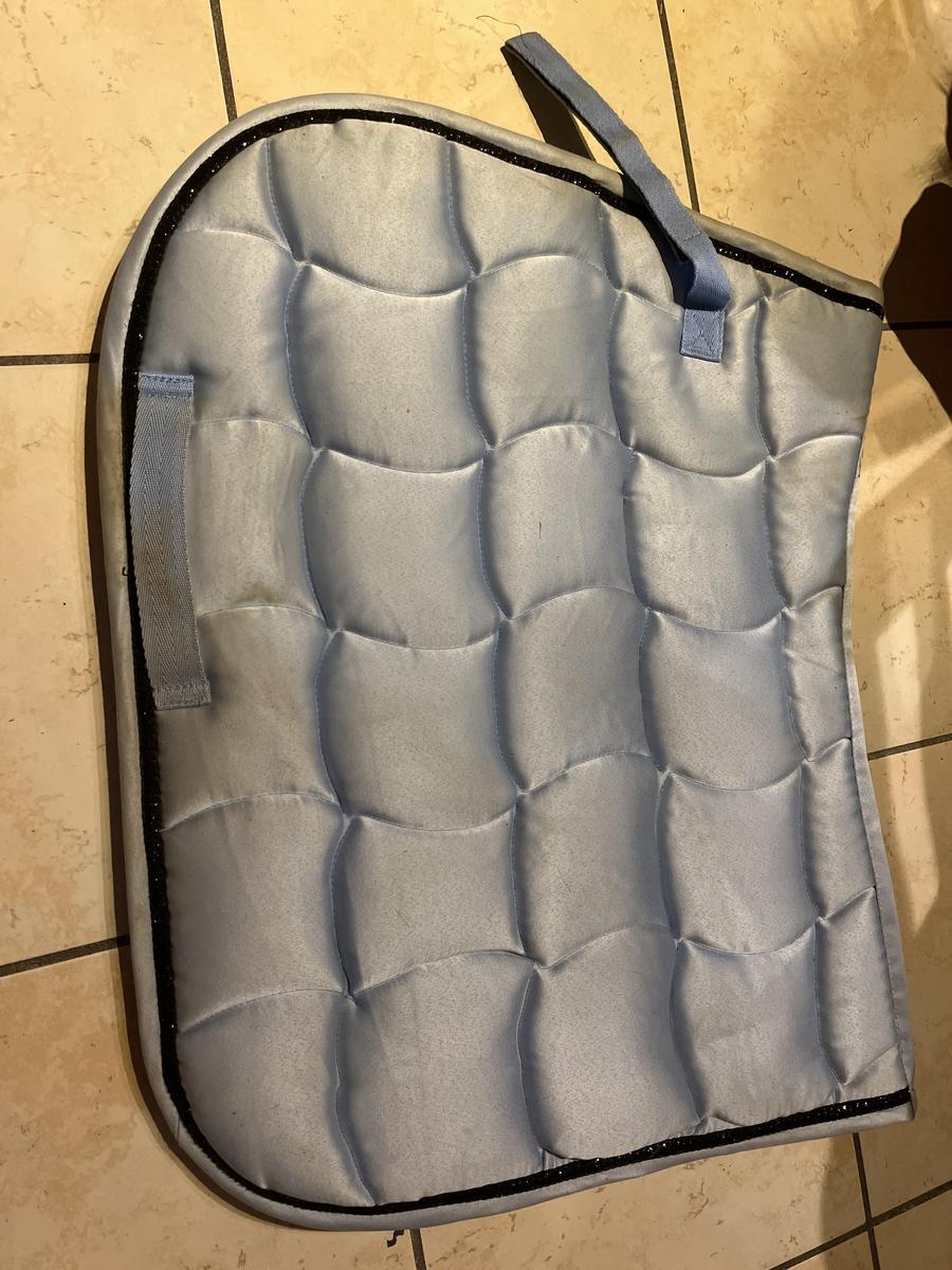 Tapis equitheme bleu ciel