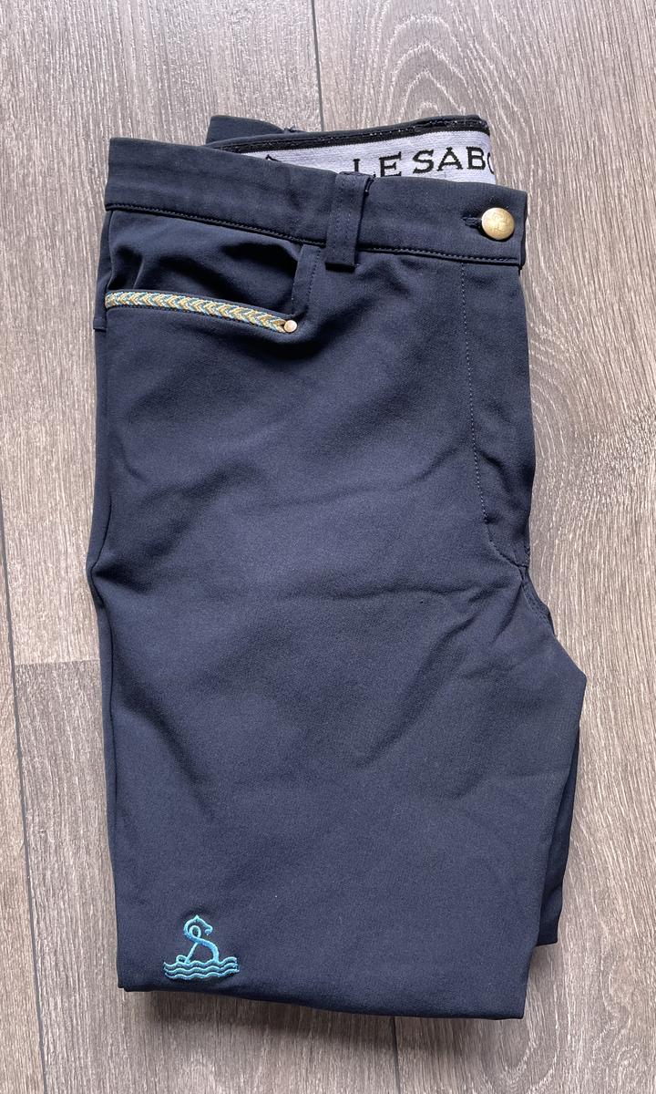 Pantalon équitation Le Sabotier Guetary bleu marine