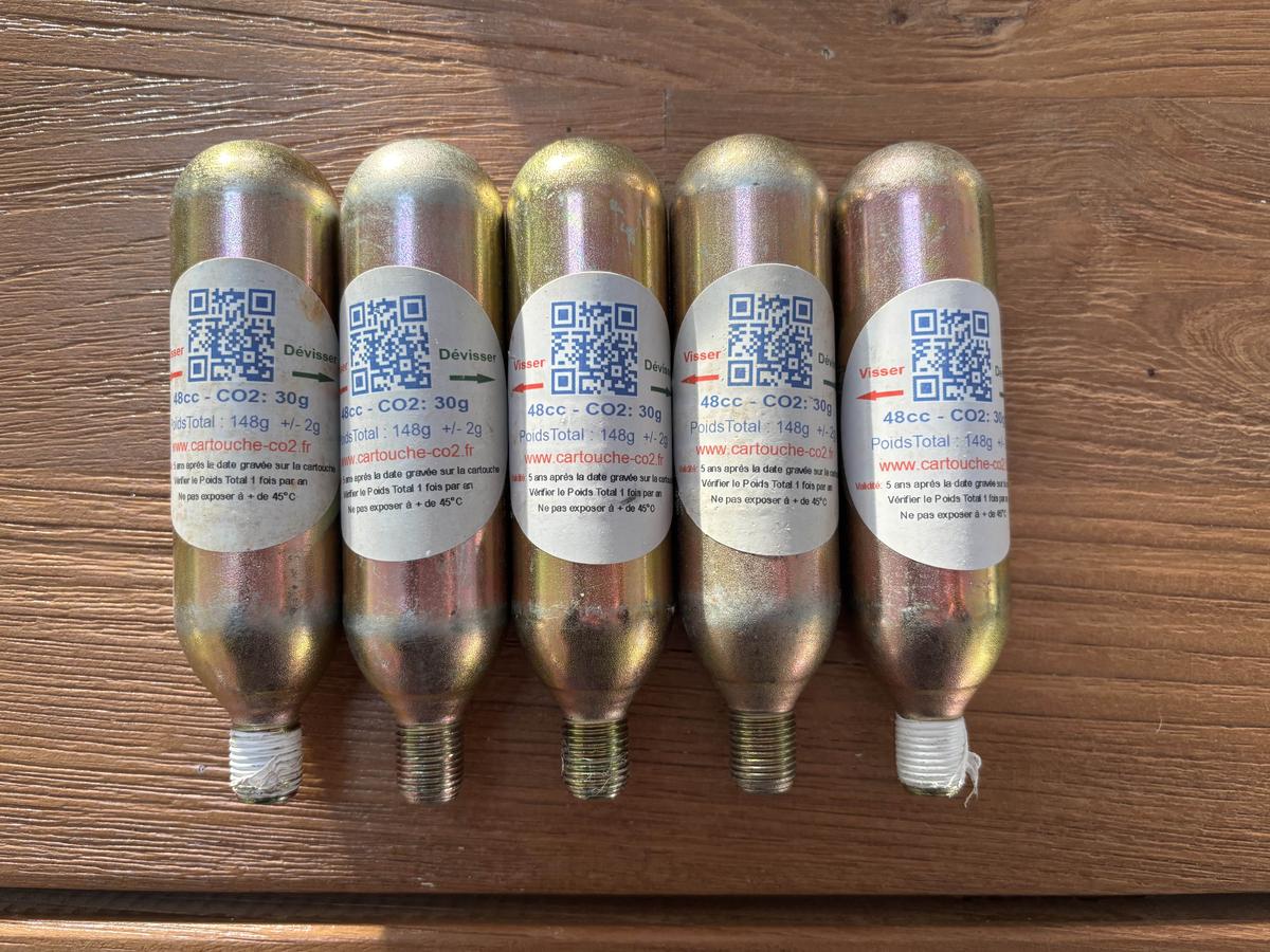 cartouches de CO2  pour Airbag