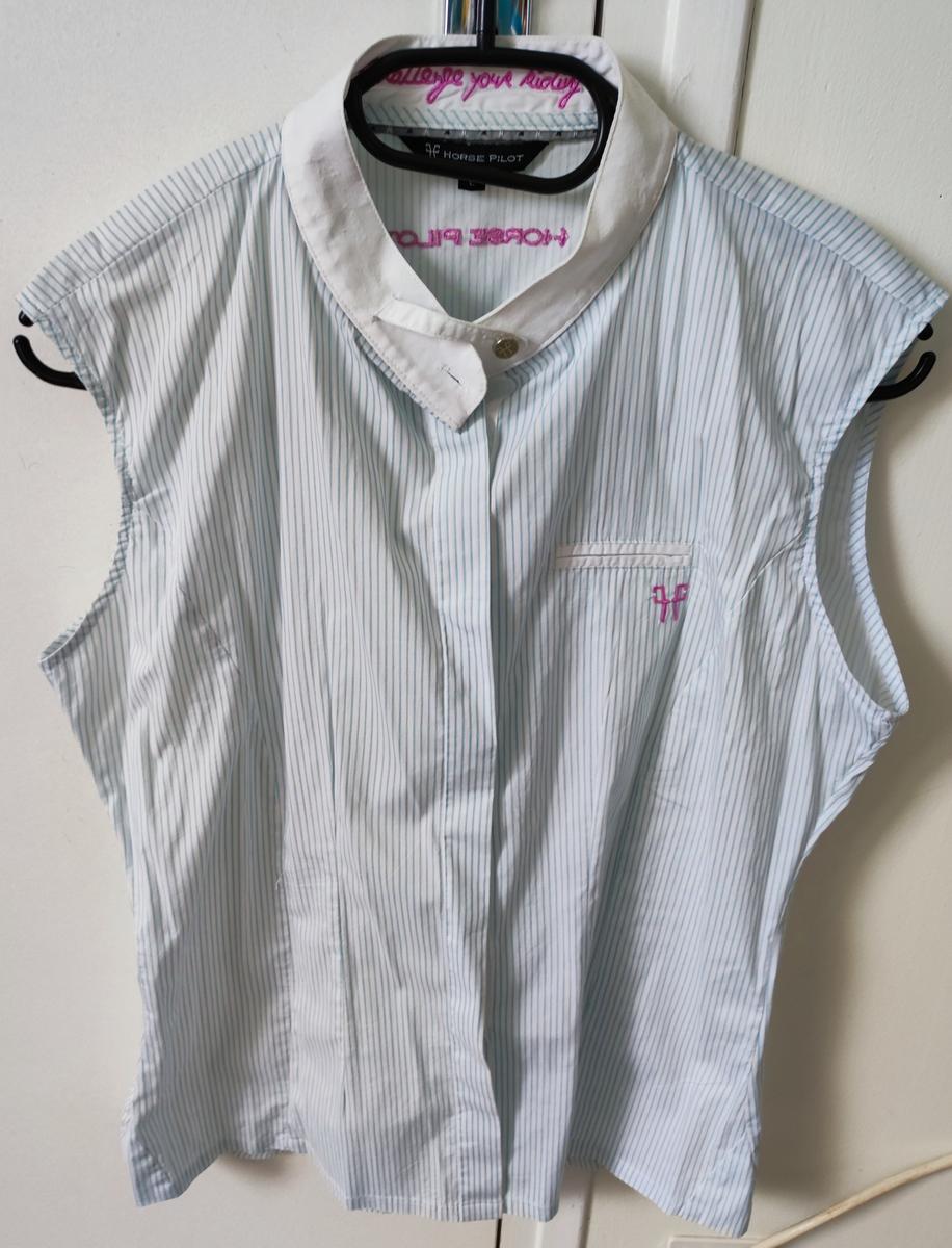 Chemise de concours sans manches Horse Pilot taille L