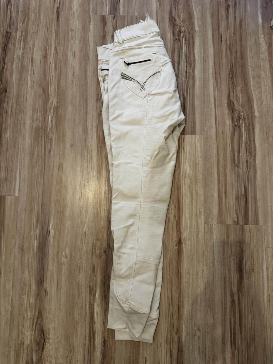 pantalon blanc concours Equithème T40