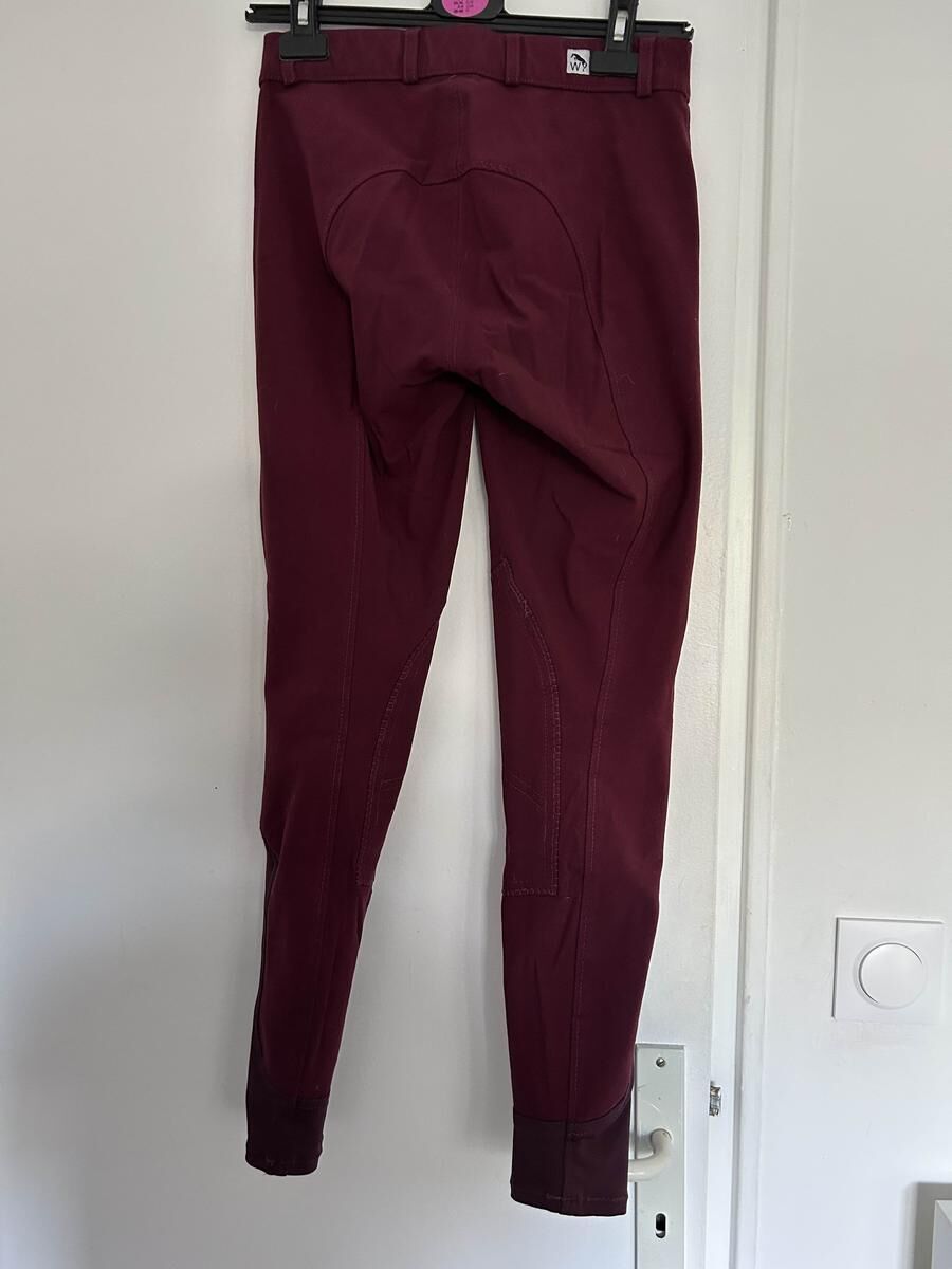 pantalon bordeaux john whitaker