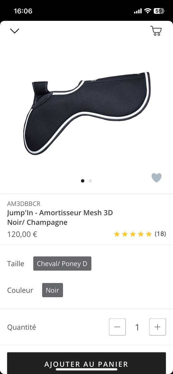 Amortisseur à mémoire de forme jump’in