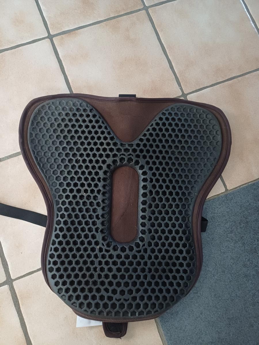 Couvre siège amortisseur accavallo marron