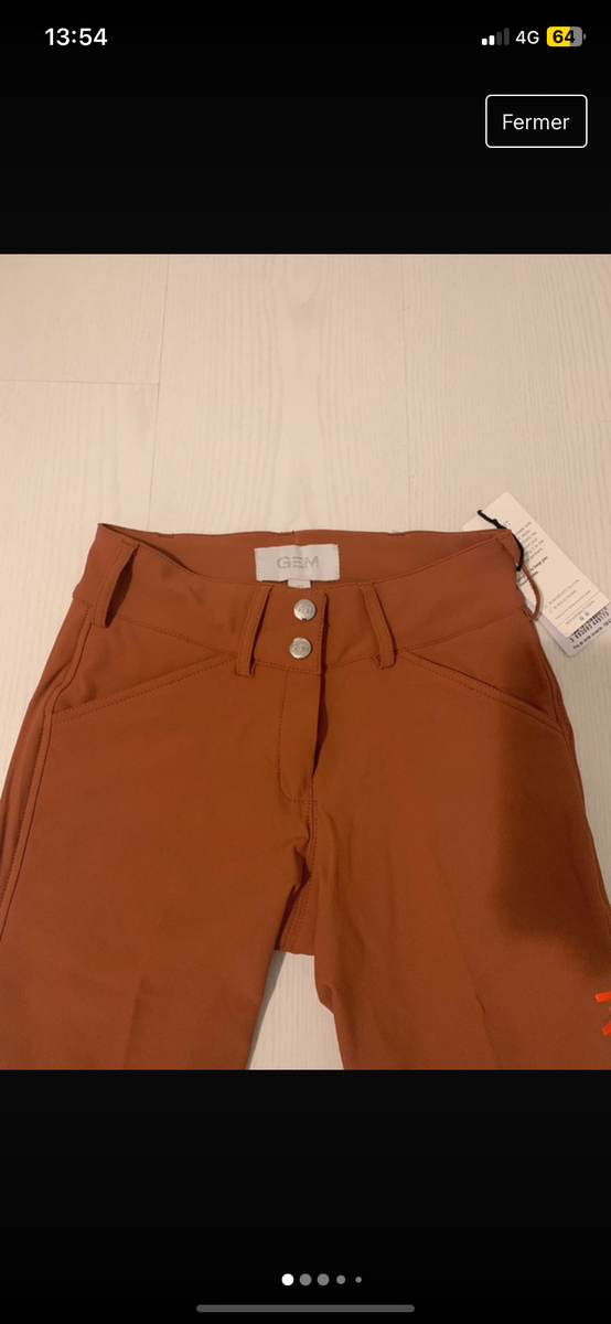 Tapis Gem terracotta Neuf