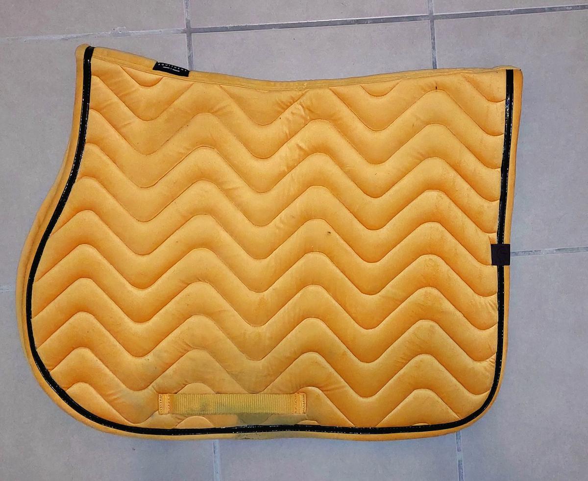 Tapis equitheme glossy jaune