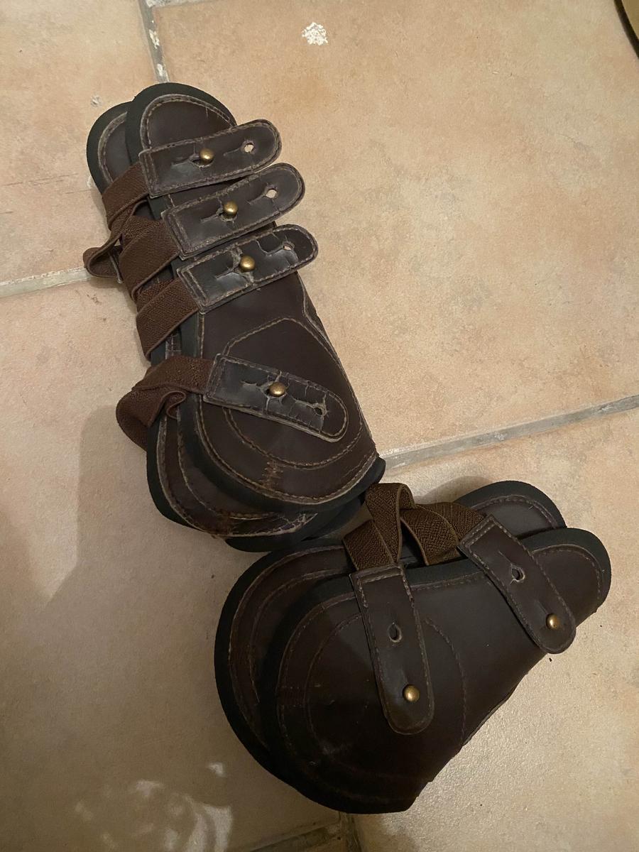 Ensemble guettres et protèges boulets