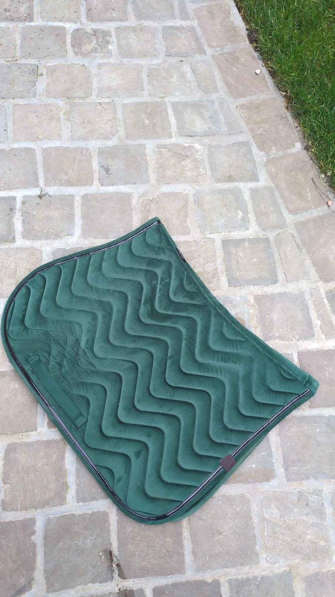 Tapis Equithème vert velvet