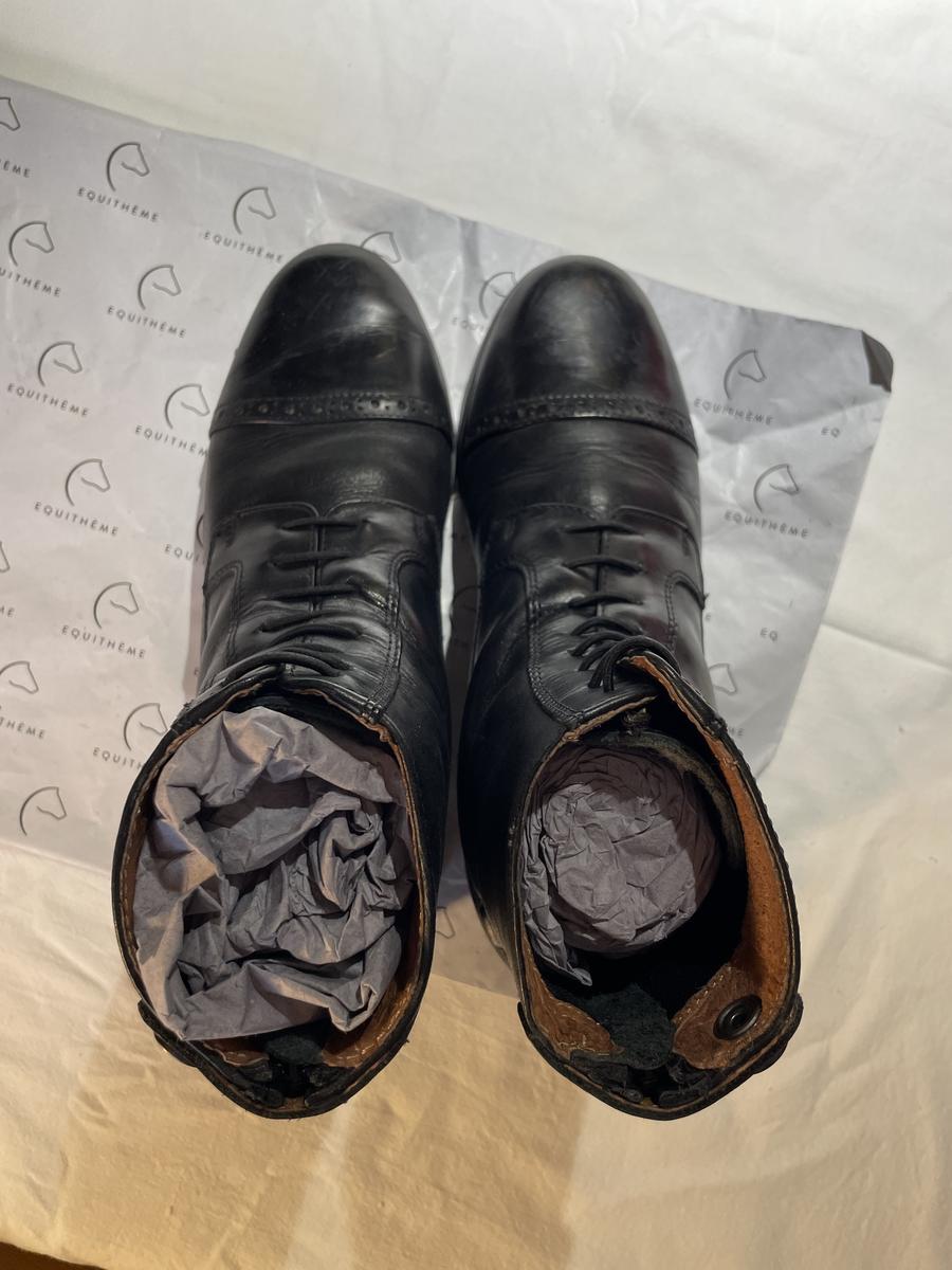 Boots Equithème taille 39 modèle ORIGIN LACETS/ZIPS