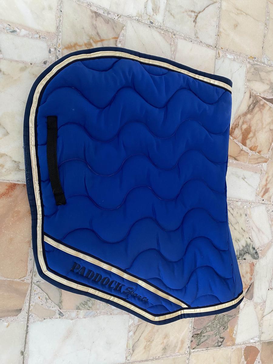 Tapis paddock sports bleu