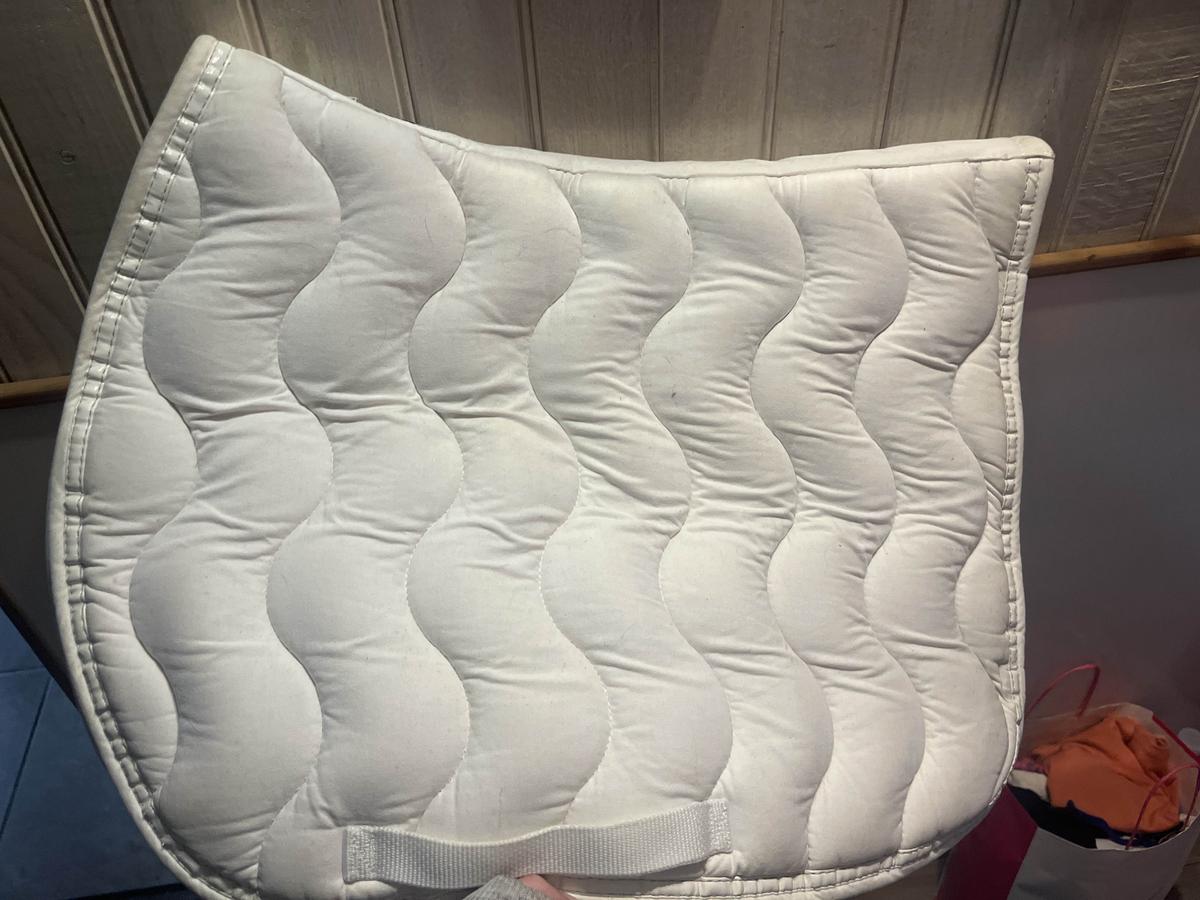 tapis blanc equitheme poney