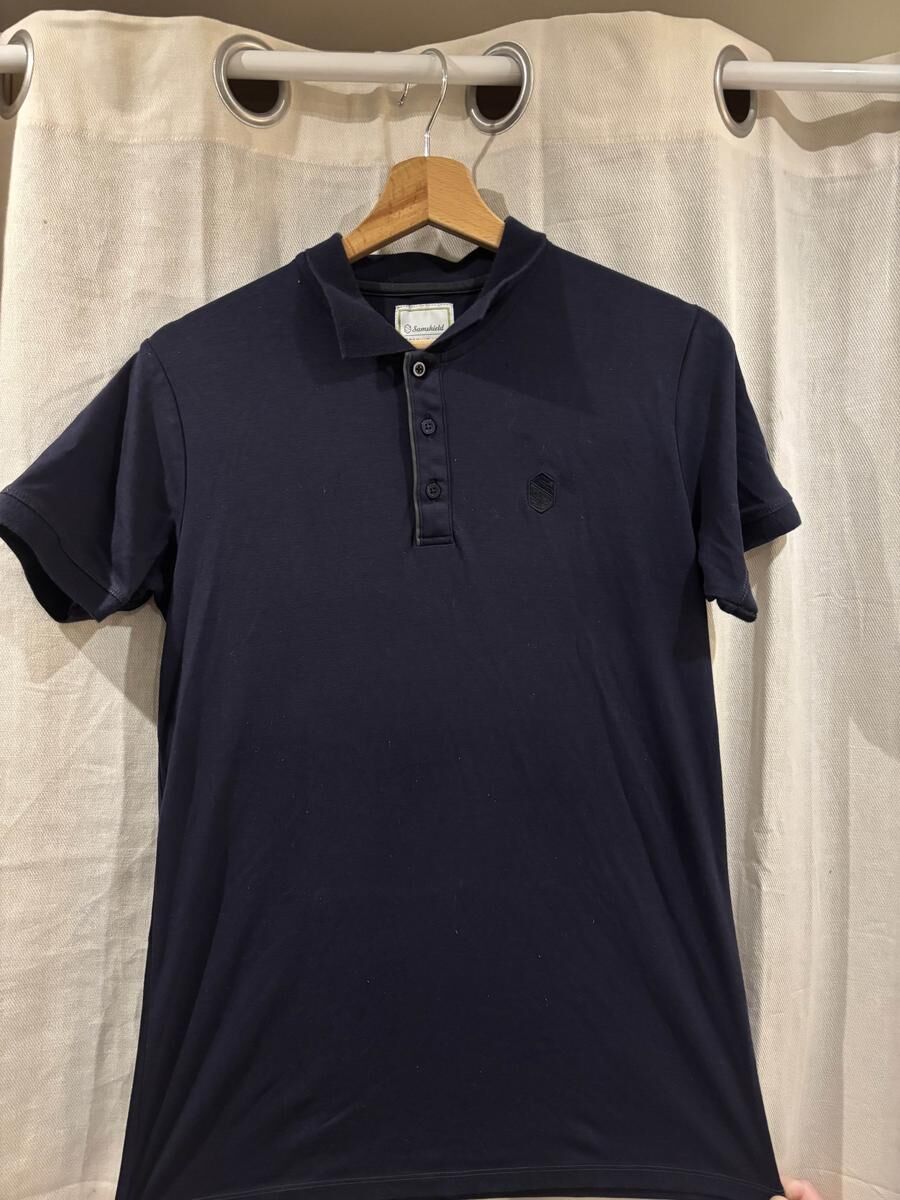Polo samshield bleu marine