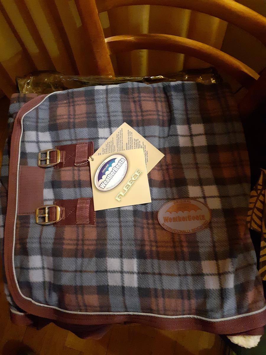 Polaire Weatherbeeta à carreaux violet taille 6'3