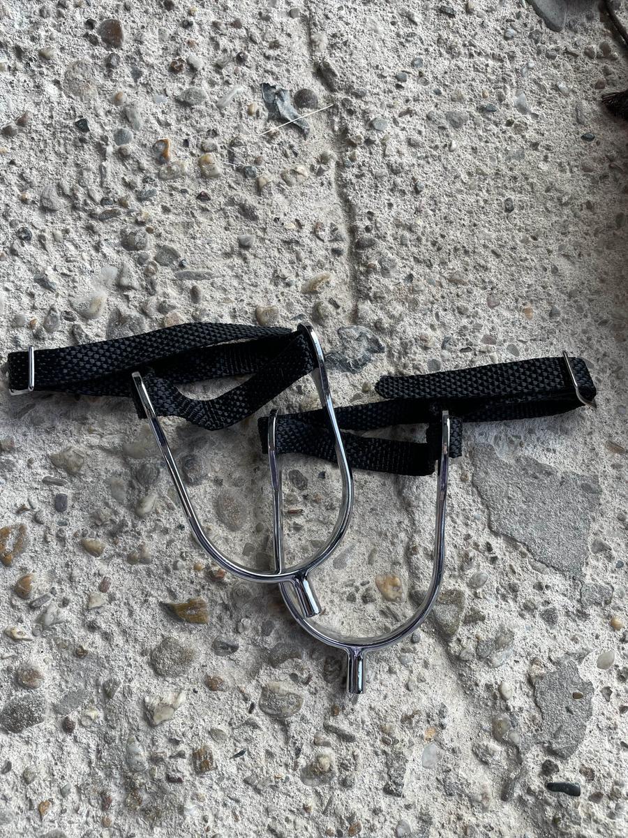 éperons prince de galle + lanières