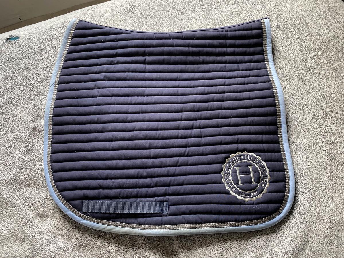 tapis harcour bleu de dressage