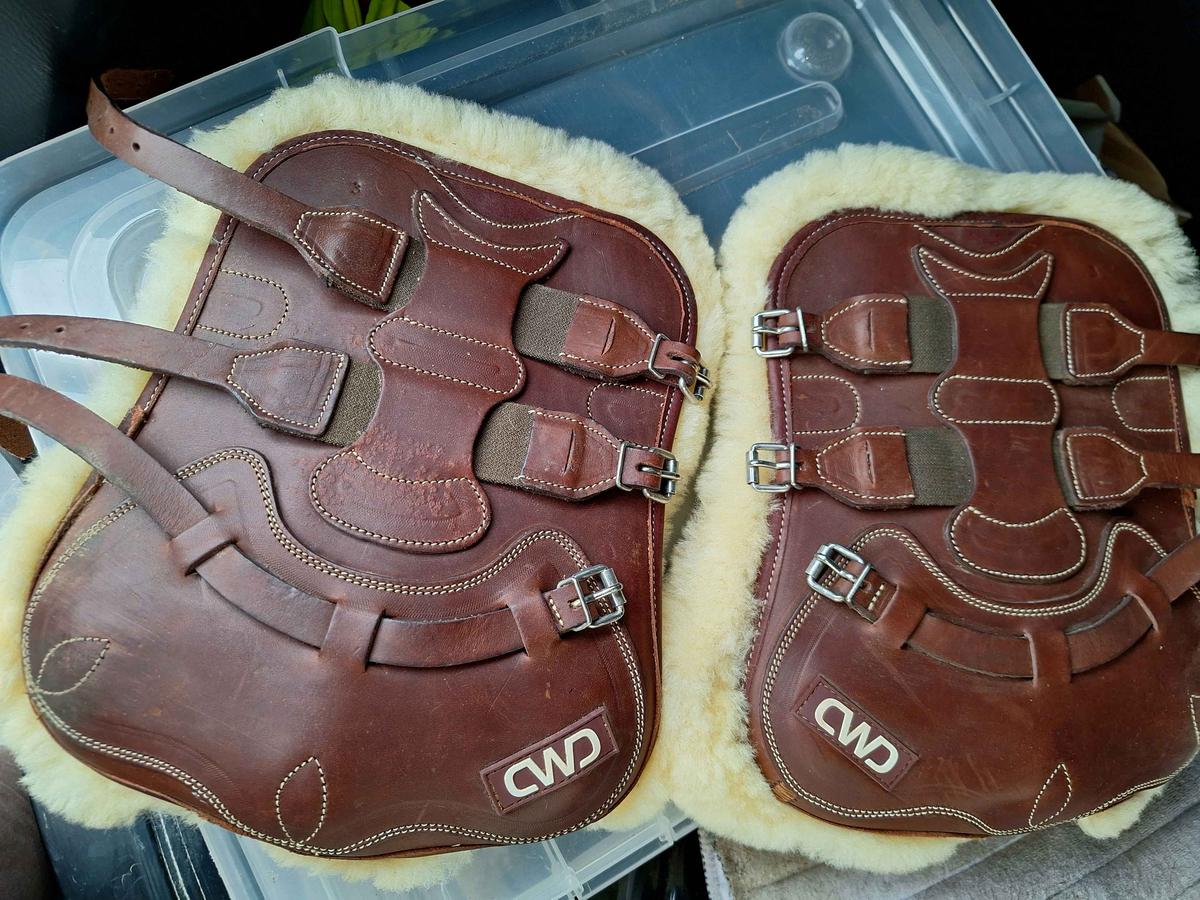 Guêtres CWD cuir, mouton taille L