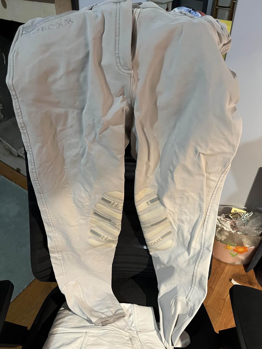 pantalon blanc harcour