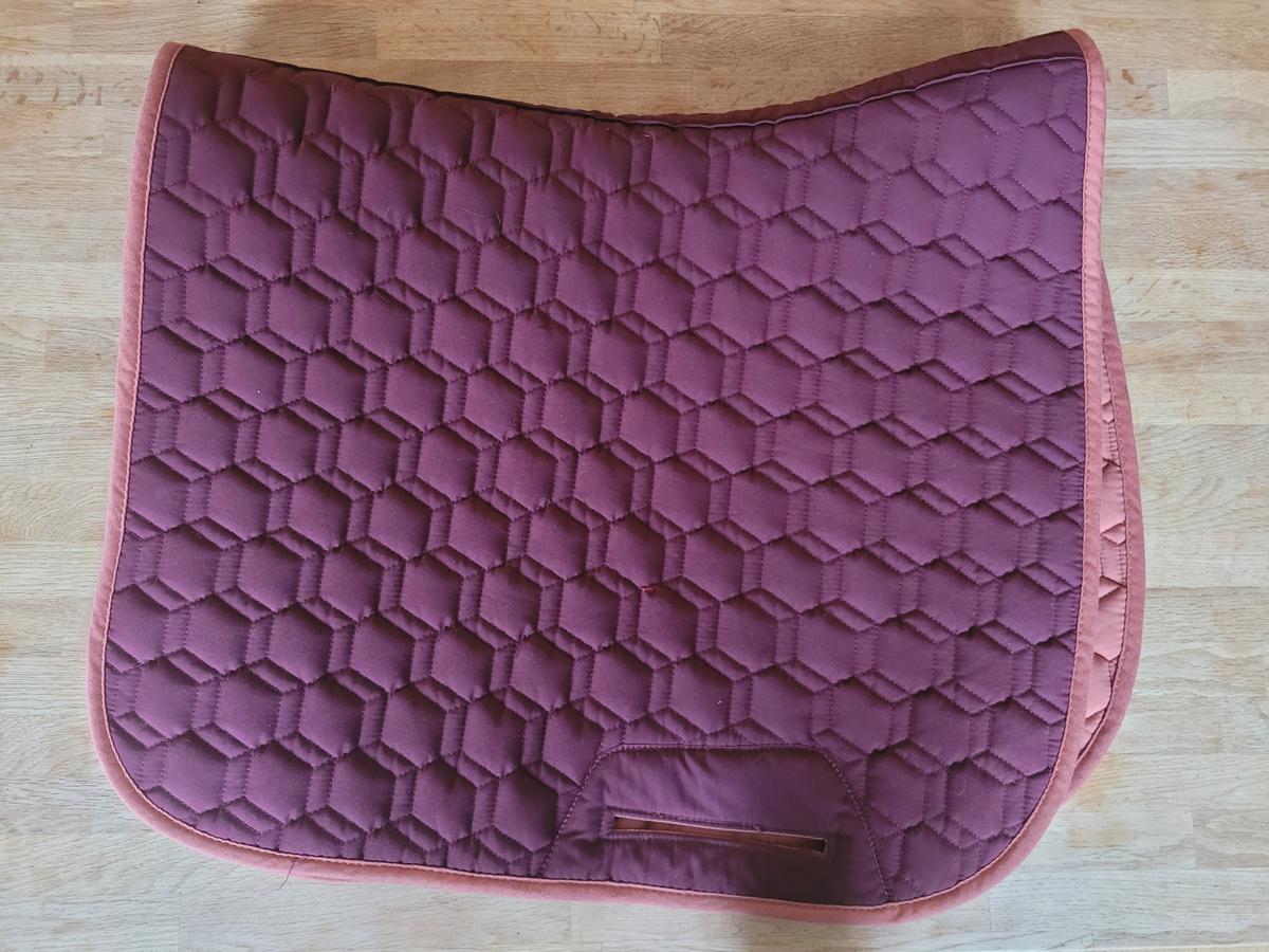 Tapis Fouganza réversible Terracotta/Bordeaux