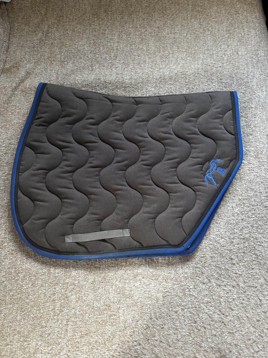 Tapis Pénélope gris et bleu