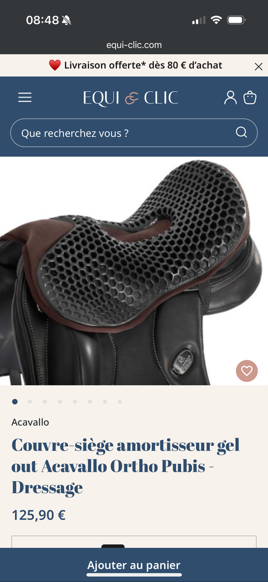 couvre siège amortisseur